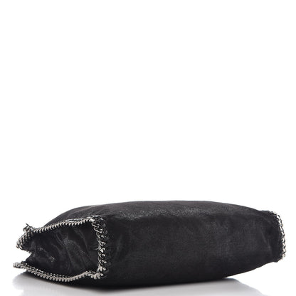 Stella McCartney Shaggy Deer Falabella Fold Over Tote Black 5 of 8