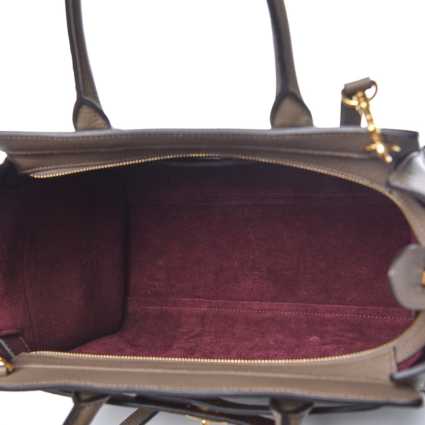 Small Classic Grain Small Bayswater Zip Tote Clay