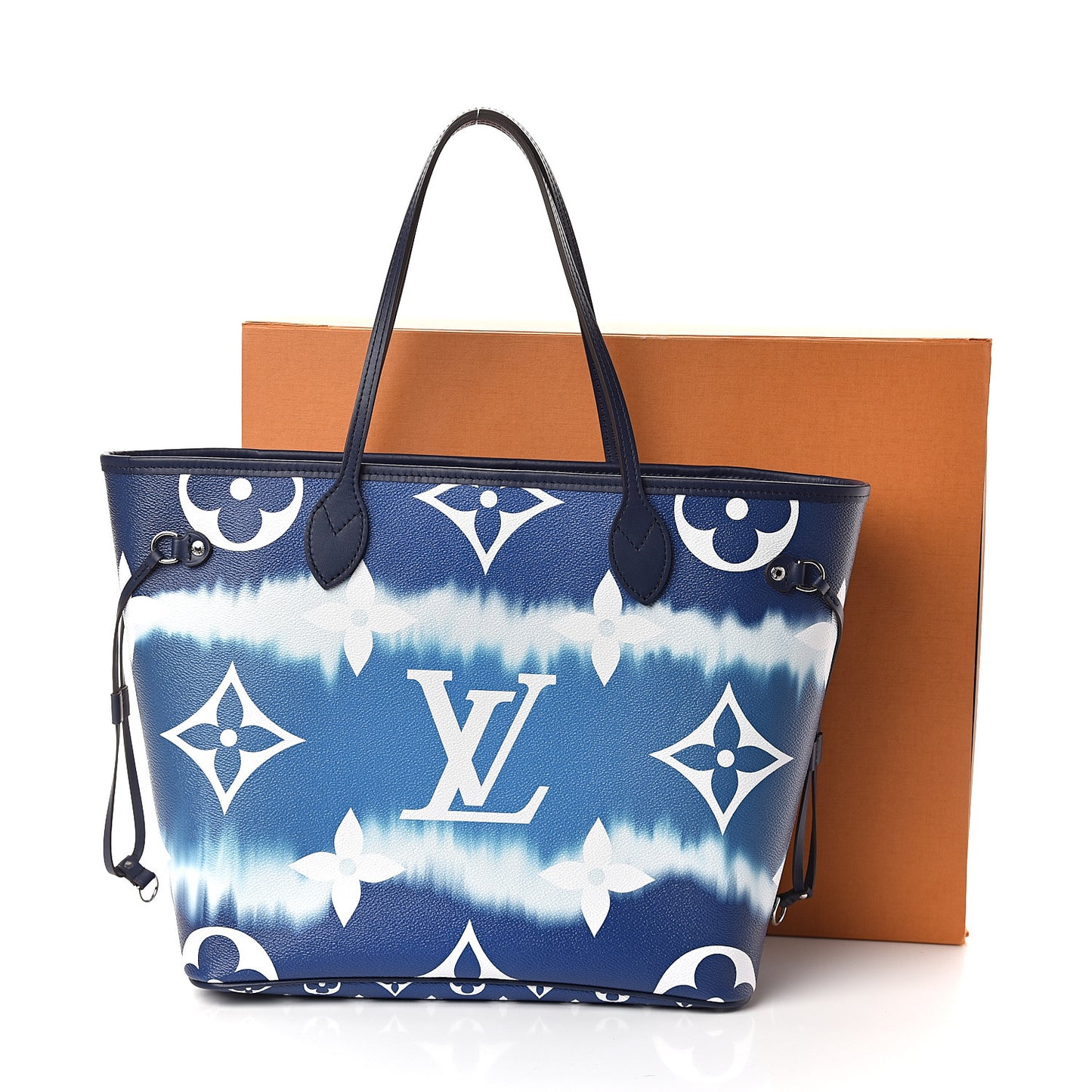 Monogram Escale Neverfull MM Blue