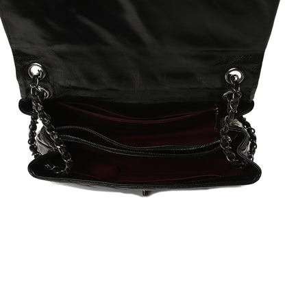 Chanel Glazed Calfskin Quilted Coco Soft Flap Black 5 of 10