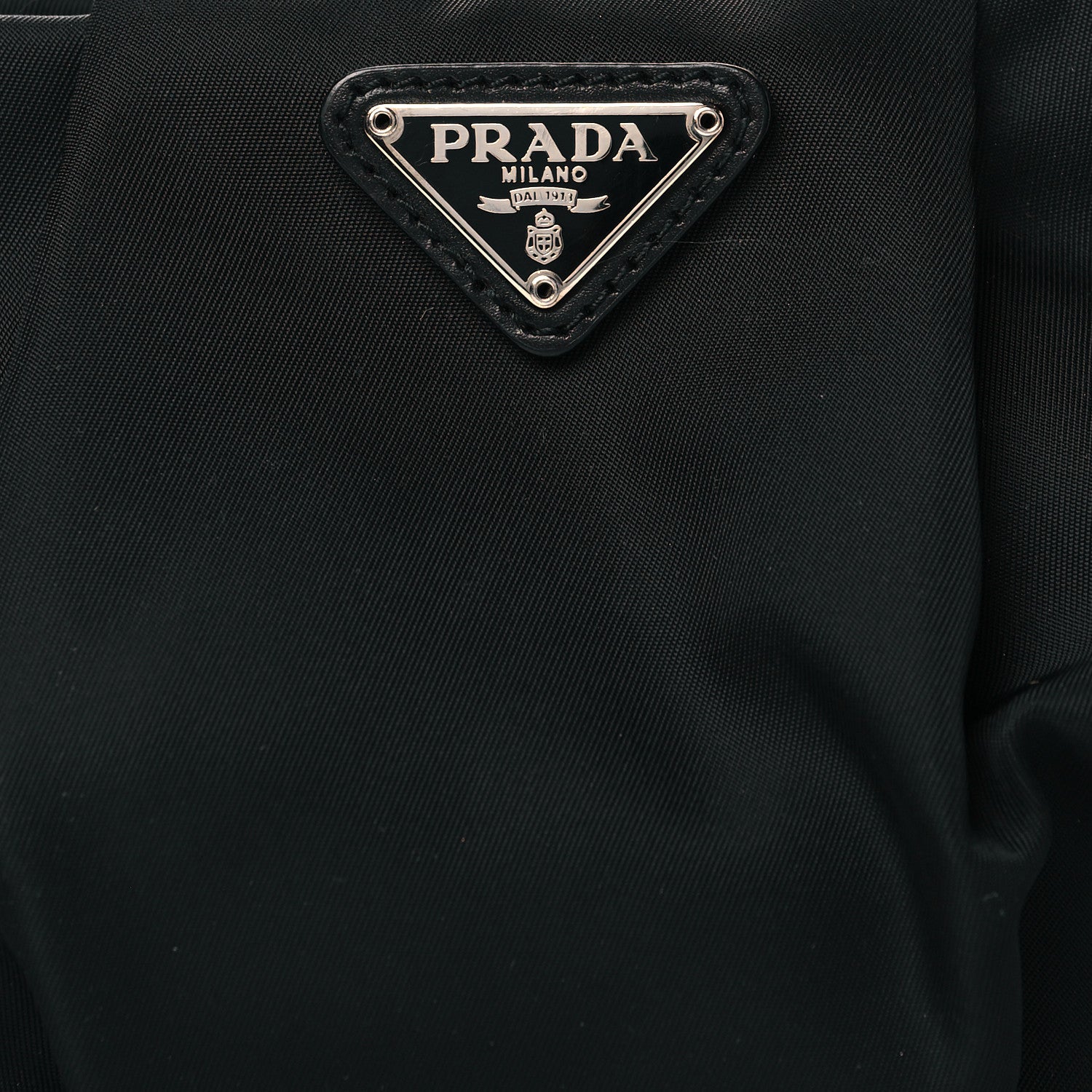Prada Tessuto Nylon Wristlet Clutch Black 8 of 10