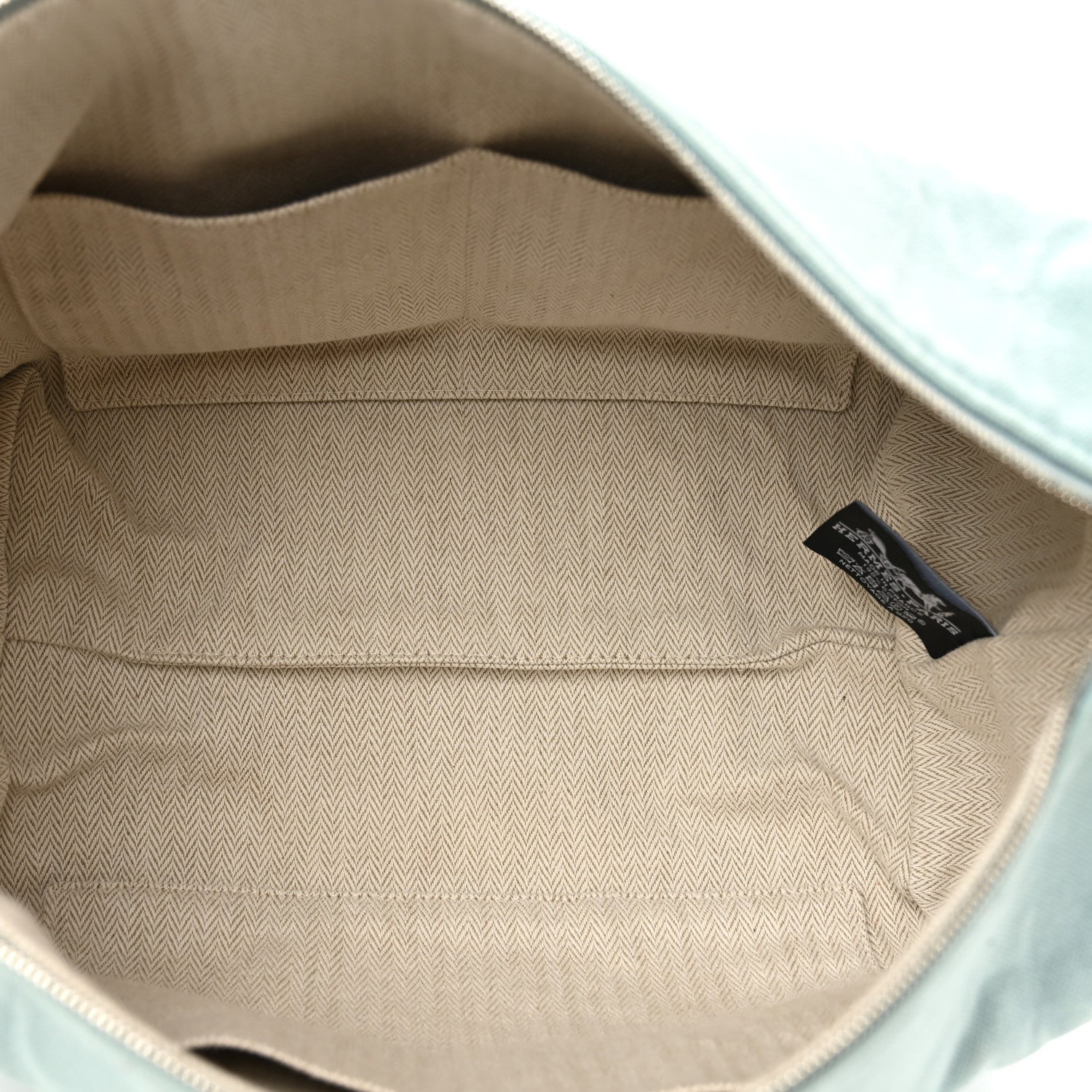 Hermes Canvas Small Bride-A-Brac Pouch Eucalyptus 5 of 8