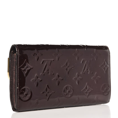 Louis Vuitton Vernis Rossmore Wallet Amarante 3 of 10