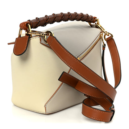 Loewe Calfskin Small Puzzle Edge Bag Ghost Soft White 3 of 12