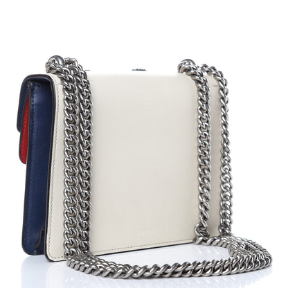 Gucci Calfskin Crystal Snake Embroidered Mini Dionysus Shoulder Bag Mystic White Hibiscus Red Blue Agata 3 of 11