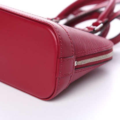 Louis Vuitton Epi Nano Alma Fuchsia 8 of 9