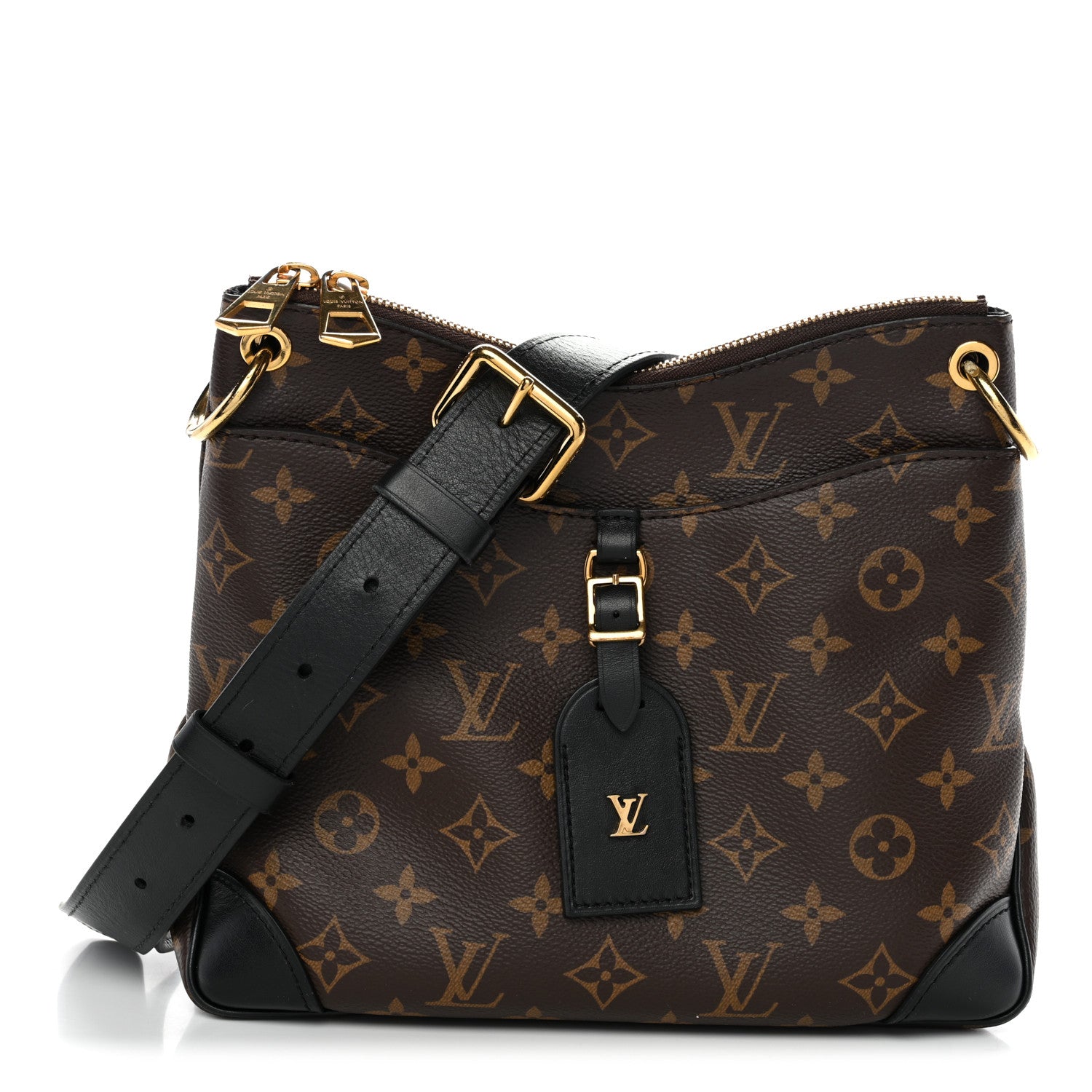 Louis Vuitton Monogram Odeon PM Black 1 of 11