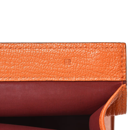 Hermes Chevre Mysore Karo GM Orange 7 of 10