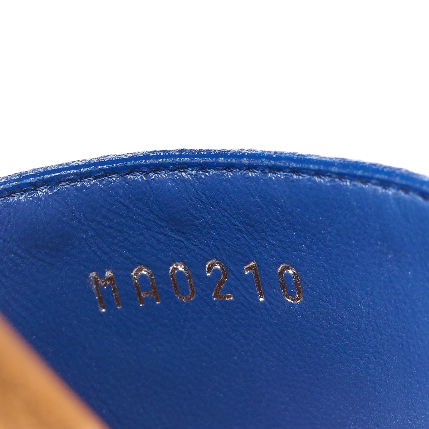 Louis Vuitton Monogram Escale Lock It Flat Mule 37.5 Blue 9 of 10
