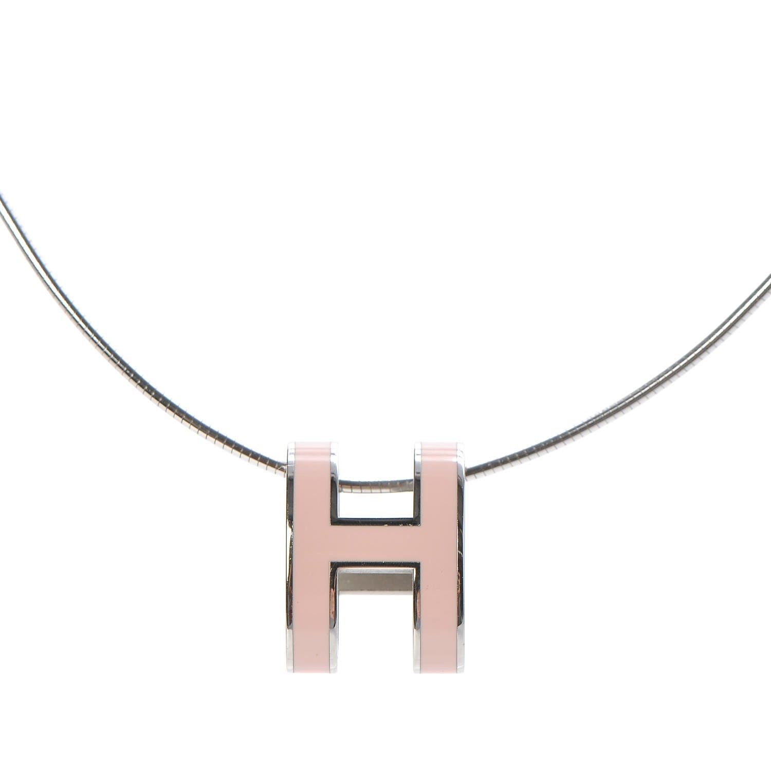 Hermes Lacquered Palladium Pop H Sugar Pink 4 of 6