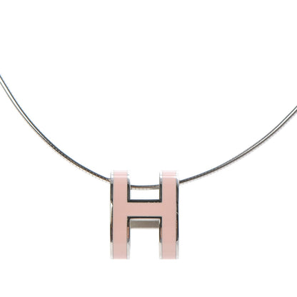 Hermes Lacquered Palladium Pop H Sugar Pink 4 of 6