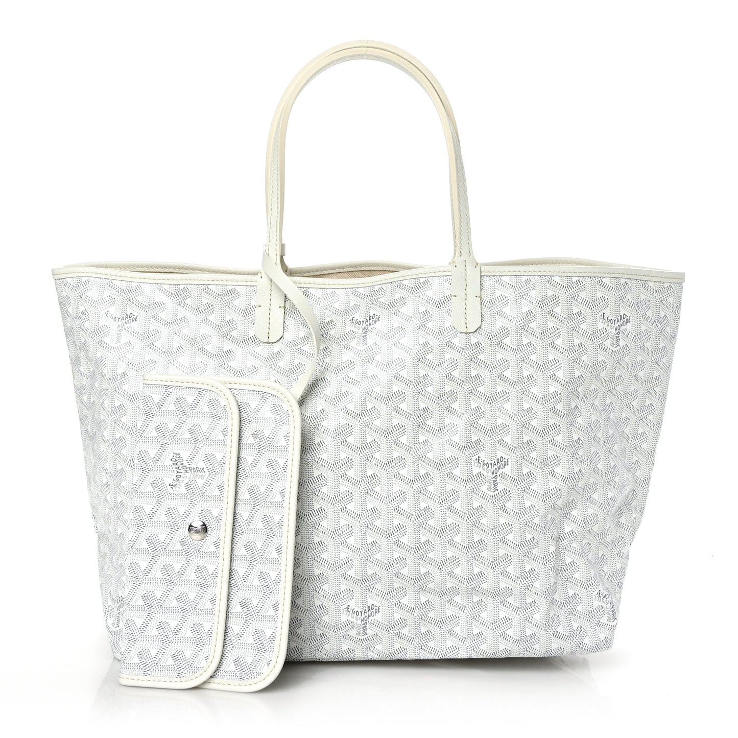 Goyardine Saint Louis PM White