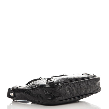 Balenciaga Agneau Classic Silver Hardware Hip Black 4 of 7