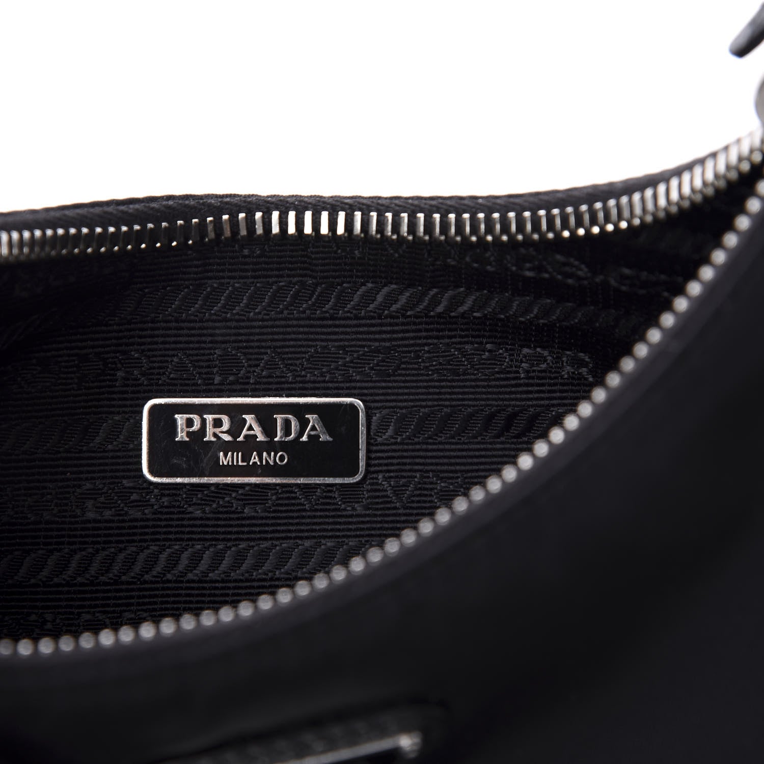 Prada Nylon Re-Edition 2005 Shoulder Bag Black 9 of 11
