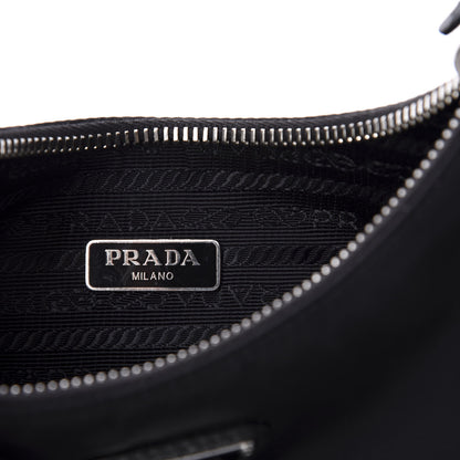Prada Nylon Re-Edition 2005 Shoulder Bag Black 9 of 11