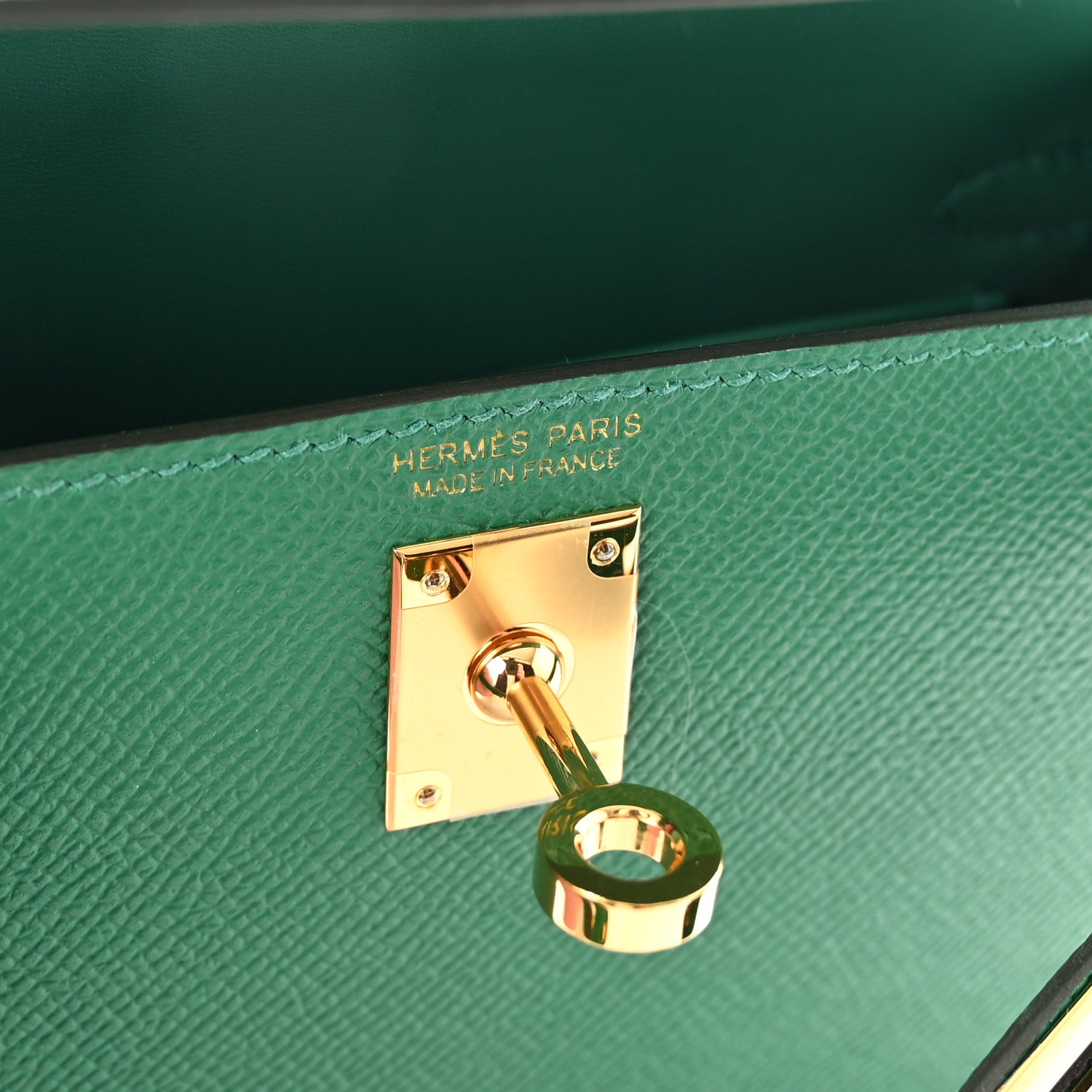 Hermes Epsom Mini Kelly Sellier 20 Vert Vertigo 6 of 10