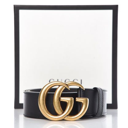 Gucci Moon Calfskin Double G 40mm Belt 110 44 Black 10 of 10
