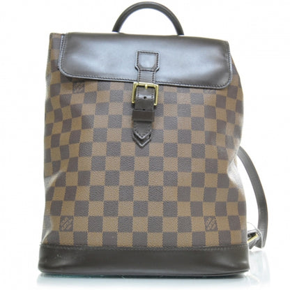 Louis Vuitton Damier Ebene Soho Backpack 1 of 9