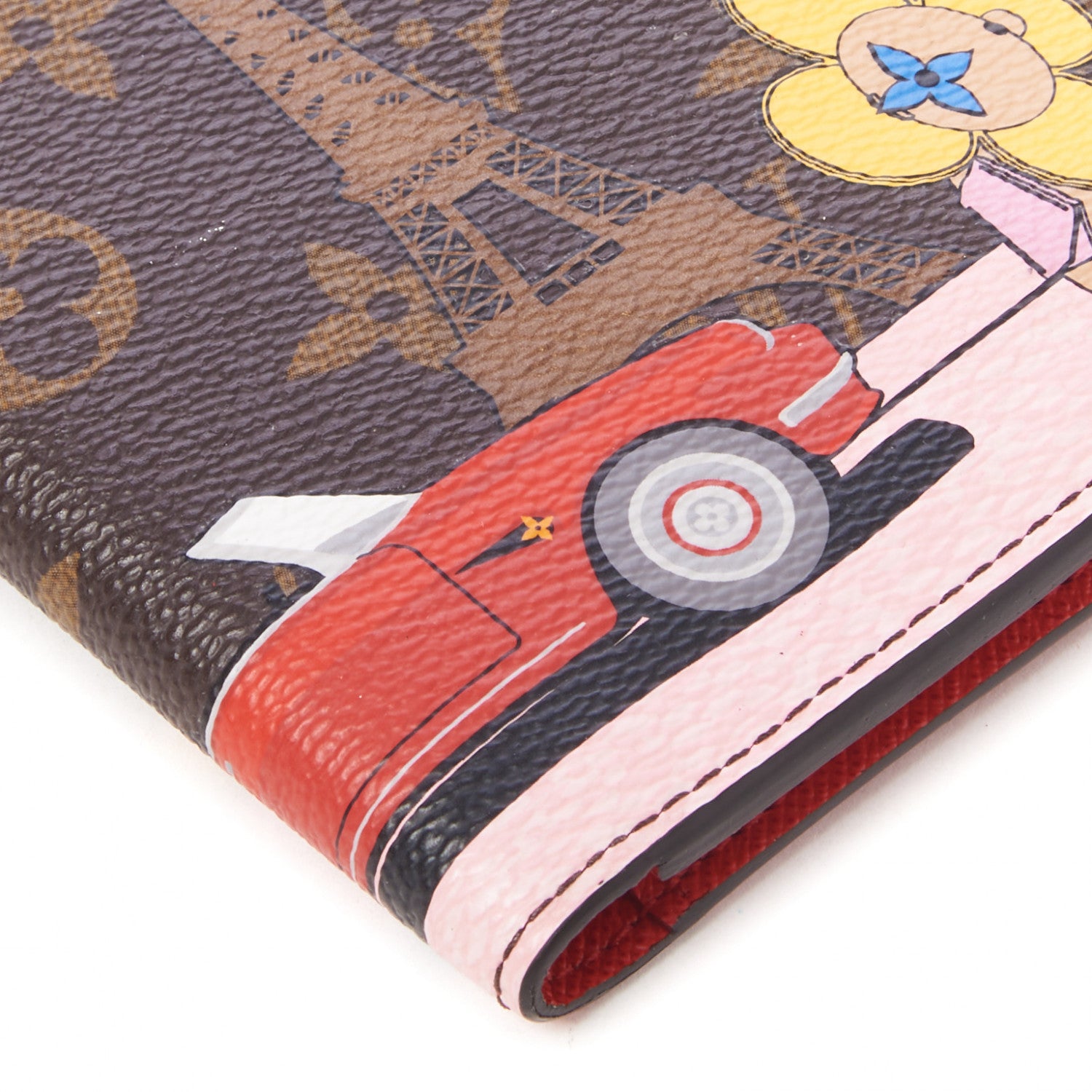 Louis Vuitton Monogram 2019 Christmas Animation Passport Cover Rouge 4 of 7