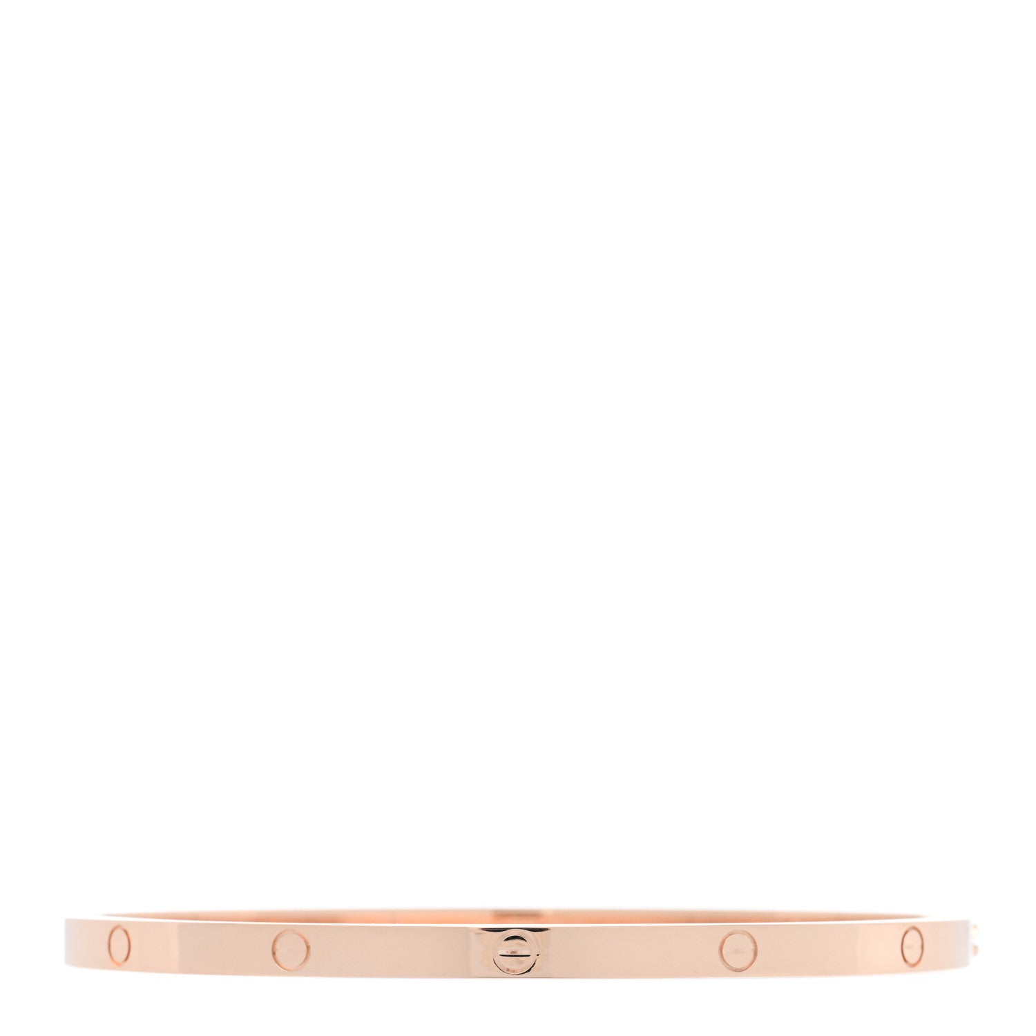 Cartier 18K Pink Gold Small LOVE Bracelet 18 1 of 7