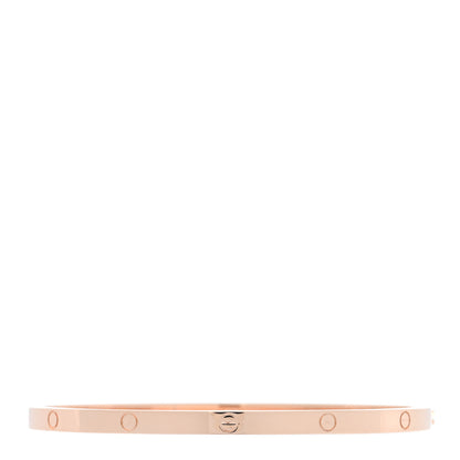 Cartier 18K Pink Gold Small LOVE Bracelet 18 1 of 7