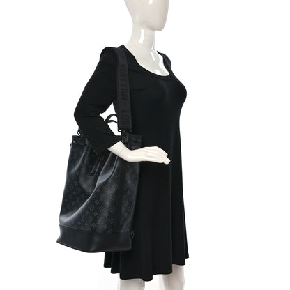 Louis Vuitton Monogram Eclipse Maxi Noe Sling 2 of 8