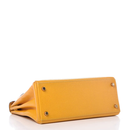 Hermes Epsom Retourne Kelly 28 Jaune 5 of 40