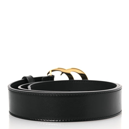 Gucci Calfskin Double G 30mm Belt 75 30 Black 2 of 7