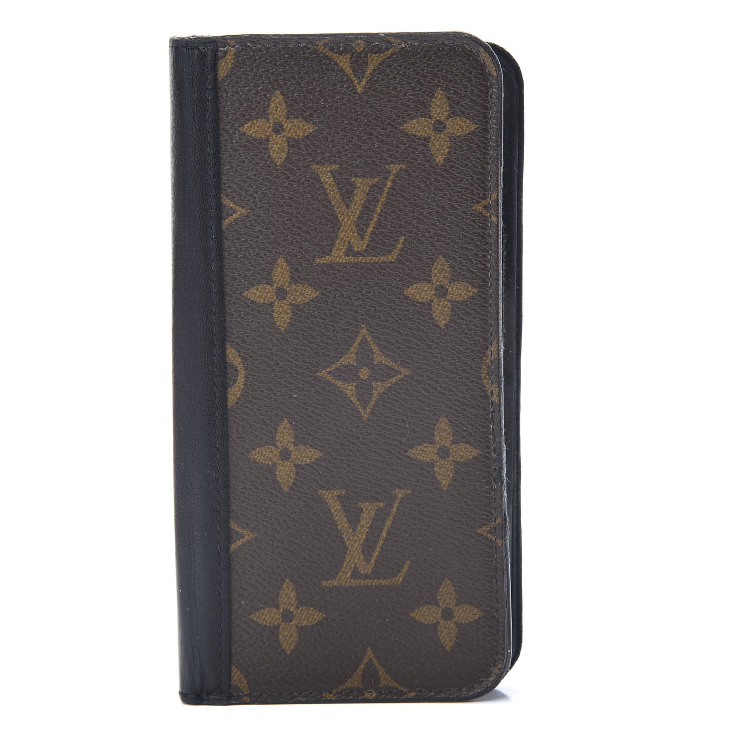 Monogram iPhone XS Max Folio Case Black