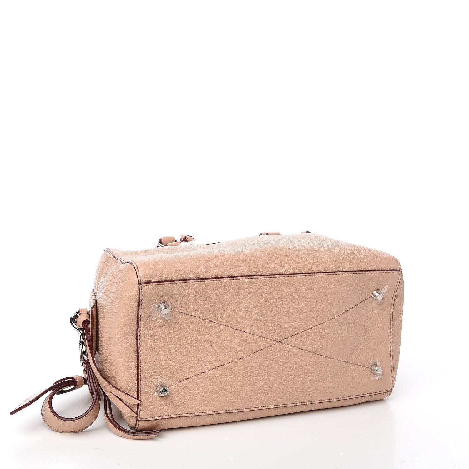 Marc Jacobs Calfskin Recruit Bauletto Satchel Tote Bag Blush 3 of 8