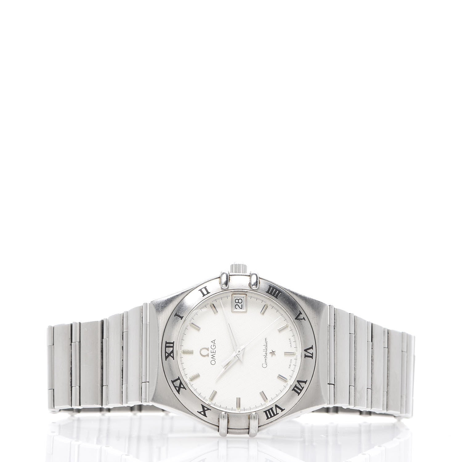 Omega Stainless Steel 33mm Constellation Quartz Watch White 1512.30 2 of 5