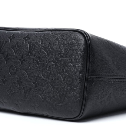 Louis Vuitton Empreinte Monogram Giant Neverfull MM Black 10 of 11