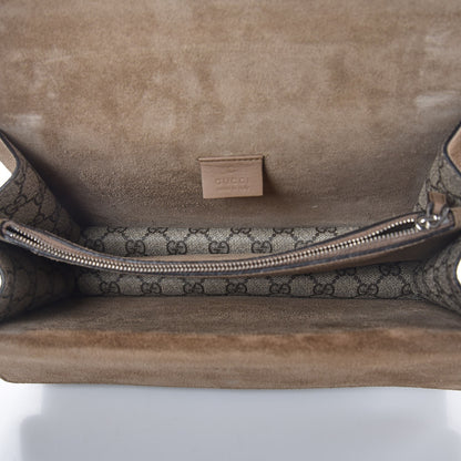 Gucci GG Supreme Monogram Small Dionysus Shoulder Bag Taupe 5 of 8
