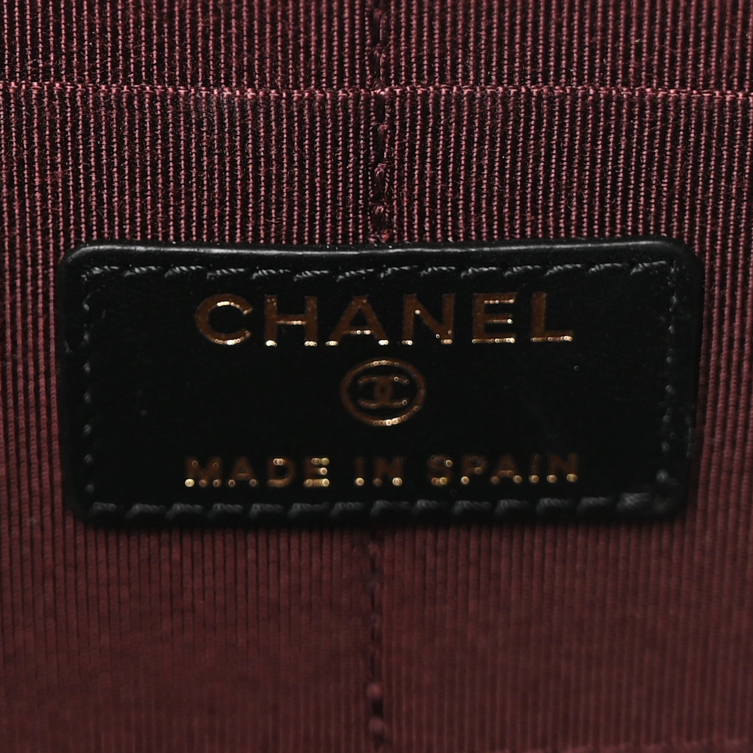 Chanel Aged Calfskin Quilted 2.55 Reissue Pouch With Chain Handle Black 6 of 8