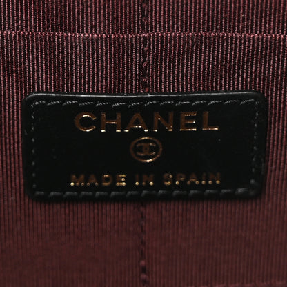 Chanel Aged Calfskin Quilted 2.55 Reissue Pouch With Chain Handle Black 6 of 8