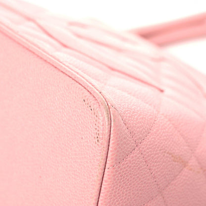Chanel Caviar Quilted Medallion Tote Light Pink 9 of 19
