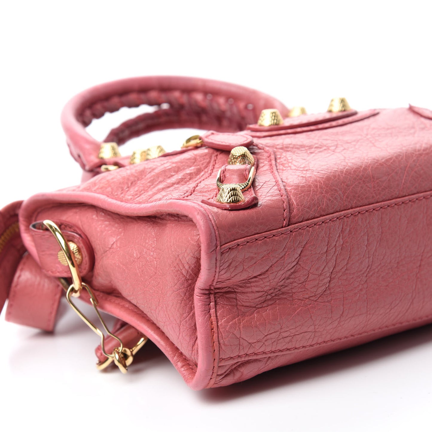 Agneau Giant 12 Gold Hardware Mini City Rose Bombon Raspberry