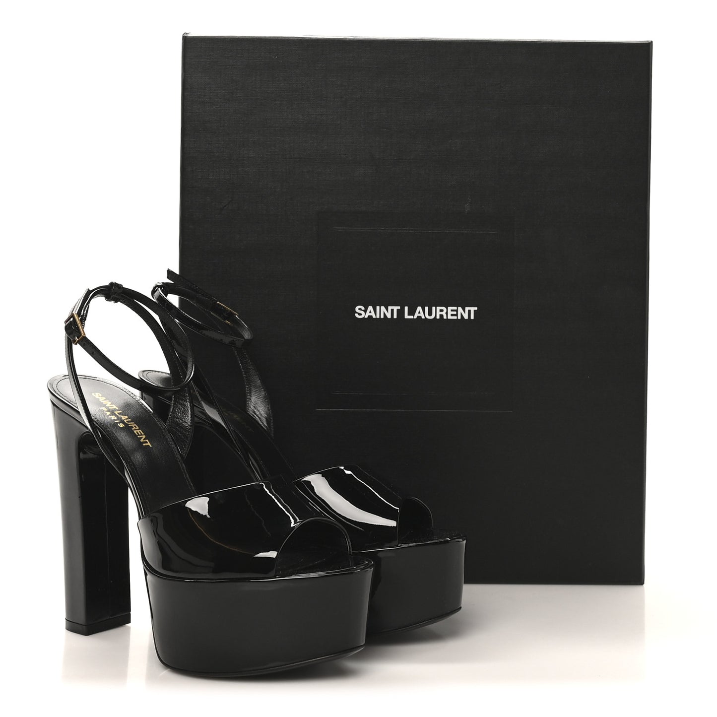 Vernice Grupy Sexy 95 Tanouk Platform Sandals 37.5 Black