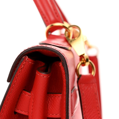 Hermes Epsom Kelly Sellier 32 Rouge Tomate 11 of 12