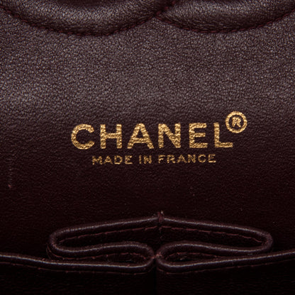 Chanel Lambskin Quilted Medium Double Flap Black 6 of 9