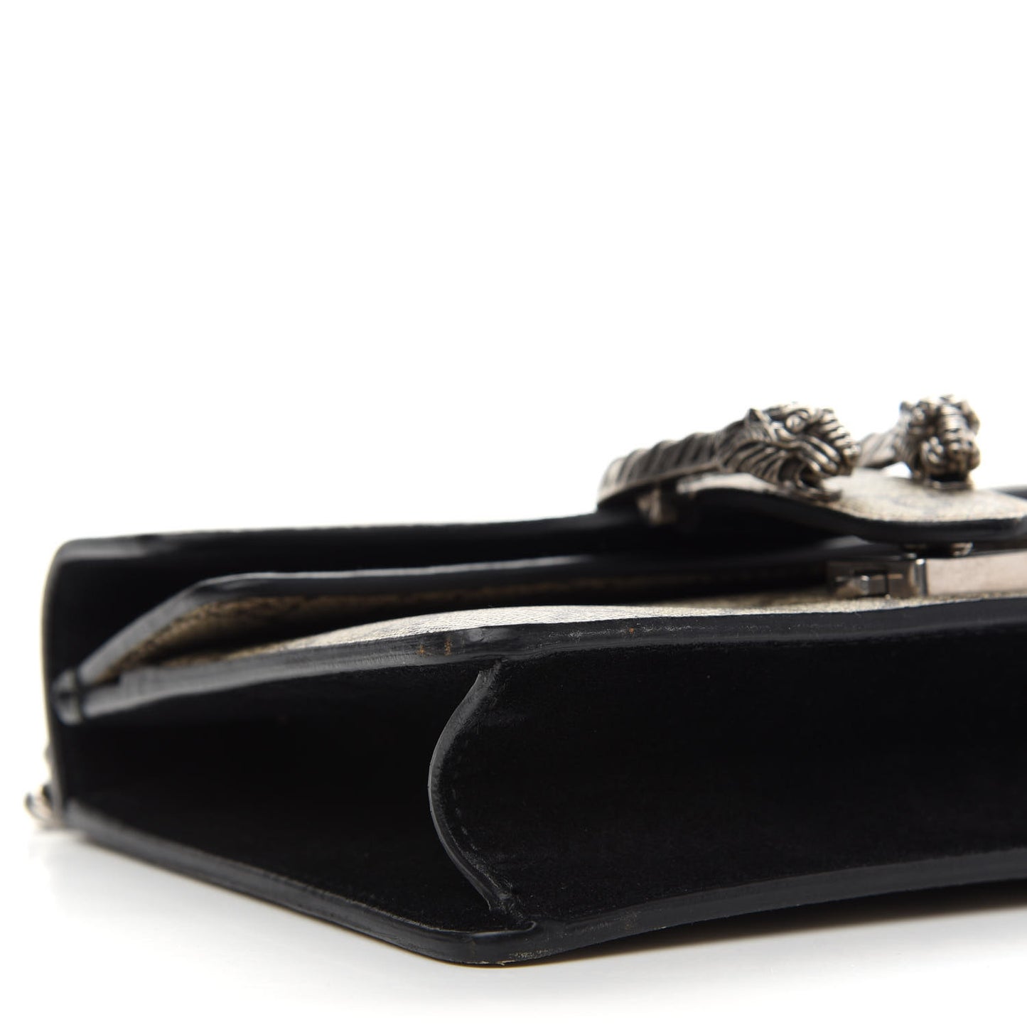GG Supreme Monogram Mini Dionysus Shoulder Bag Black