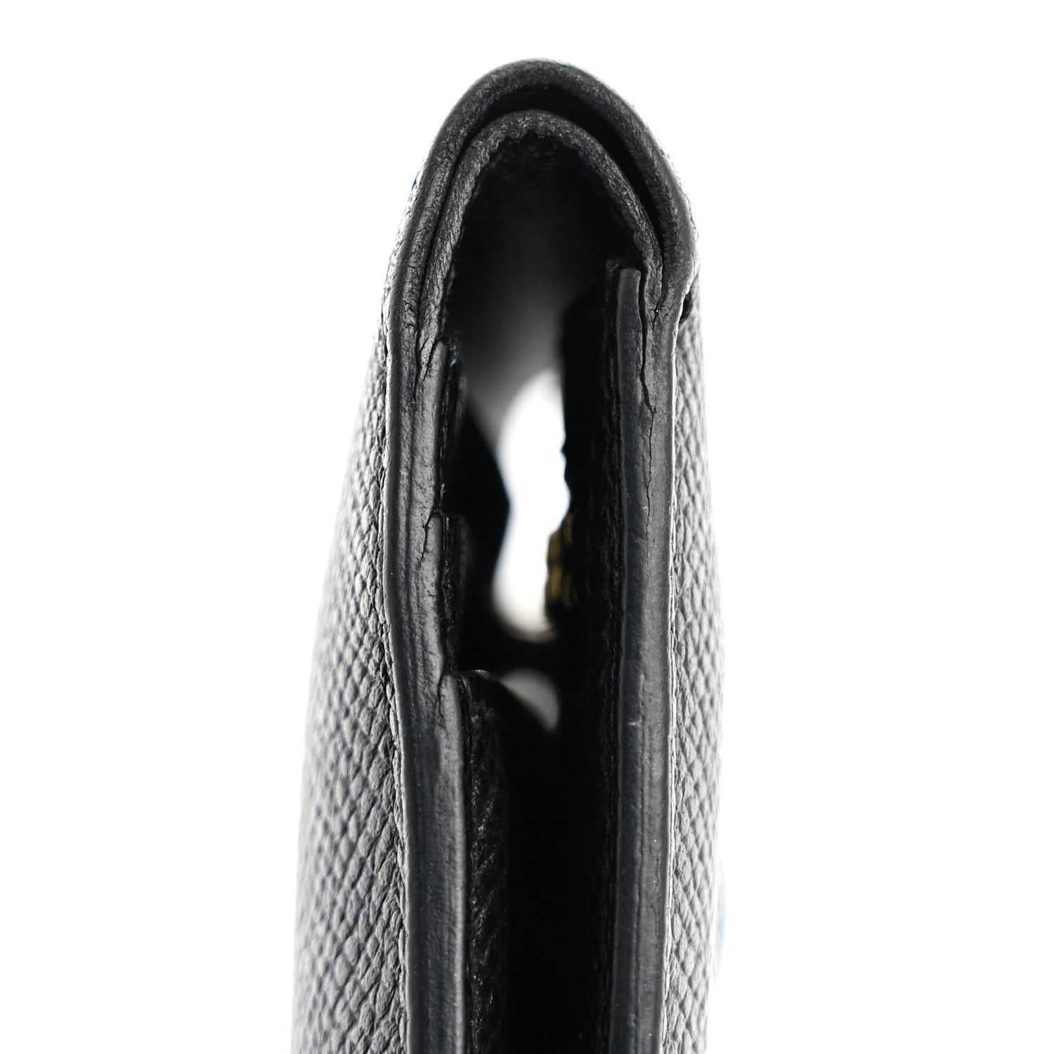 Hermes Epsom Bearn Compact Wallet Black 10 of 13