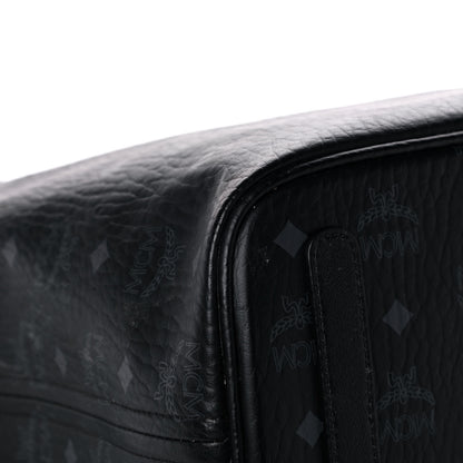 MCM Visetos Medium Liz Reversible Shopper Tote Black 10 of 14