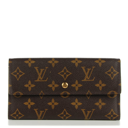 Louis Vuitton Monogram Porte Tresor International Wallet 1 of 7