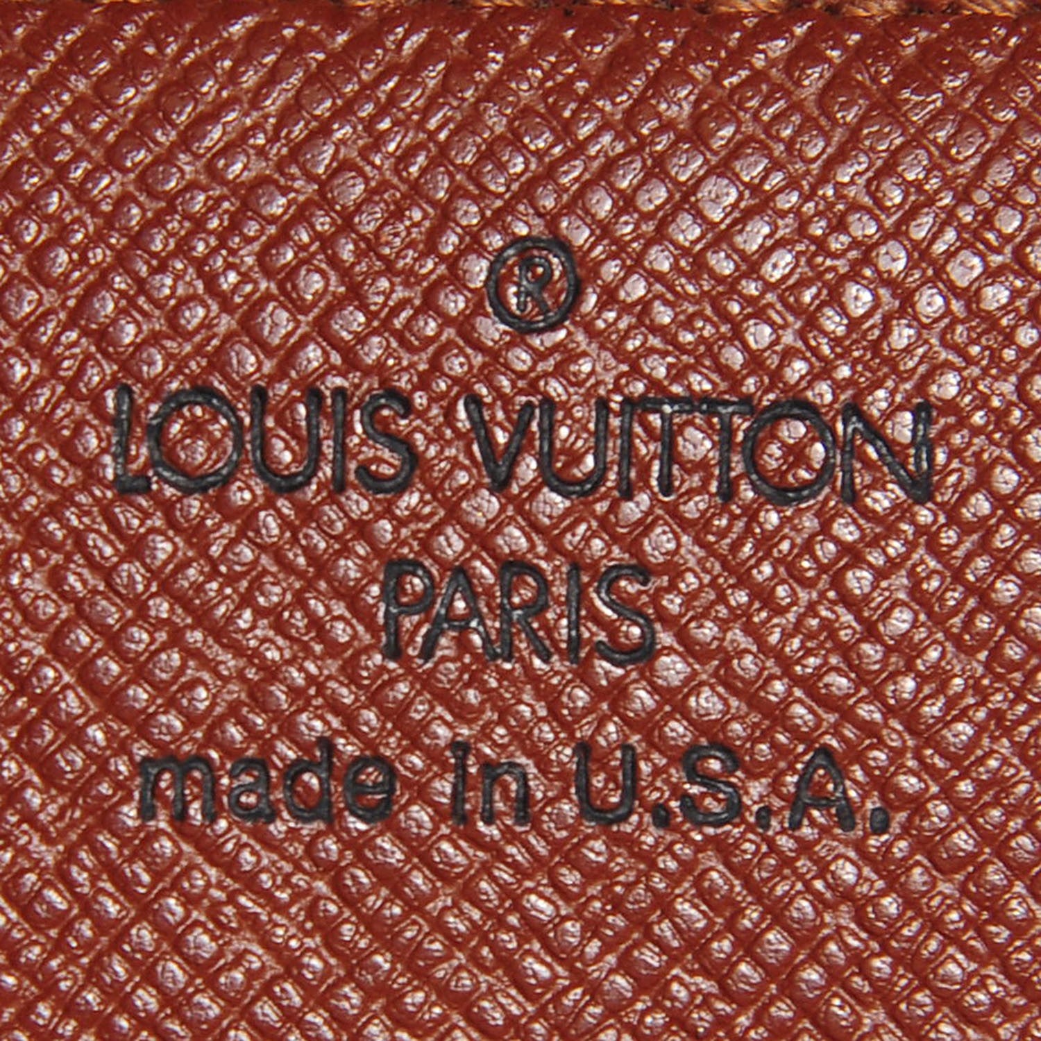 Louis Vuitton Monogram Simple Checkbook Holder Wallet Cover 6 of 7