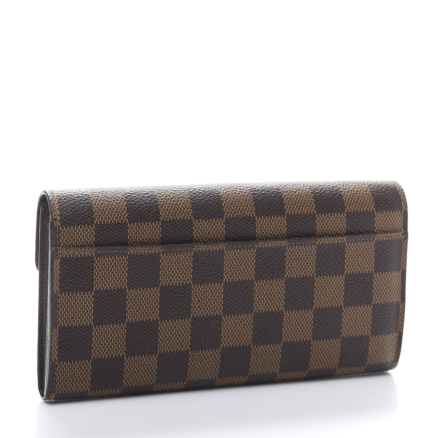 Louis Vuitton Damier Ebene Sarah Wallet NM 3 of 9