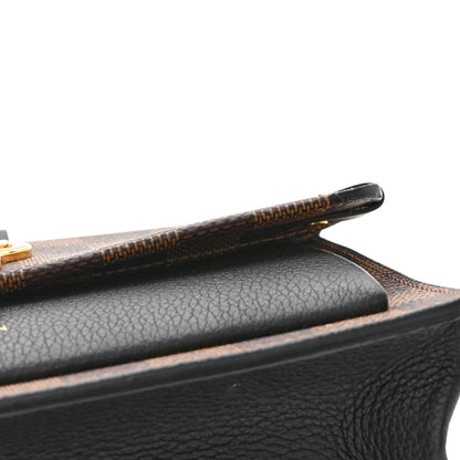 Louis Vuitton Damier Ebene Vavin Chain Wallet Black 13 of 14