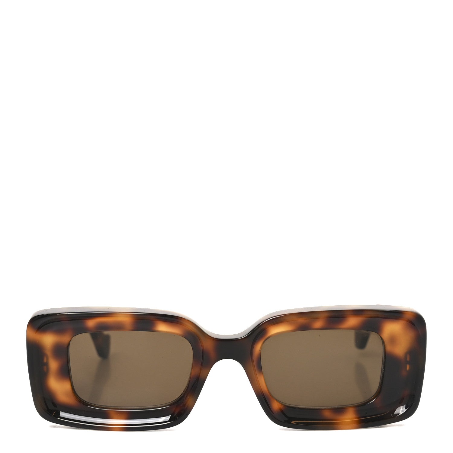 Loewe Acetate Rectangular Sunglasses LW40101I Tortoise 2 of 7