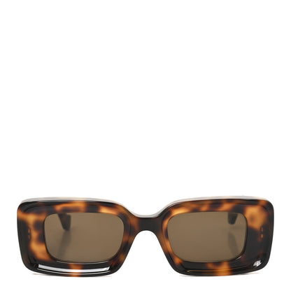 Loewe Acetate Rectangular Sunglasses LW40101I Tortoise 2 of 7
