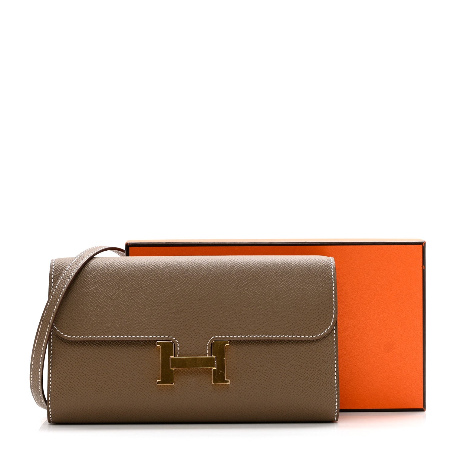 Hermes Epsom Constance Long To Go Wallet Etoupe 8 of 8